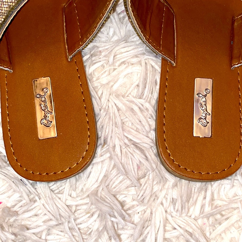 Qupid Studded Sandals - Picture 4 of 5